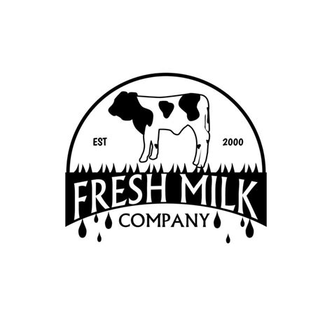 page  milk dairy logo vector art icons  graphics