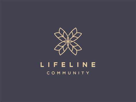 Lifeline Community | Church logo design, Church logo, Logo design