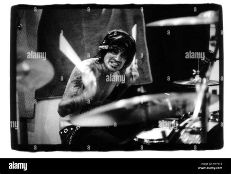 Tommy Lee Of Motley Crue Photographed At Cello Studios During The Red