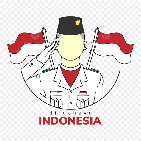 Dirgahayu Indonesia Alias Hari Kemerdekaan Dengan Karakter Dan Bendera 50400 The Best Porn Website