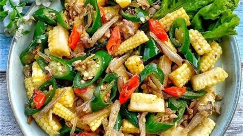 Tumis Jagung Putren Cabe Ijo Resep Menu Buka Puasa Paling Simpel