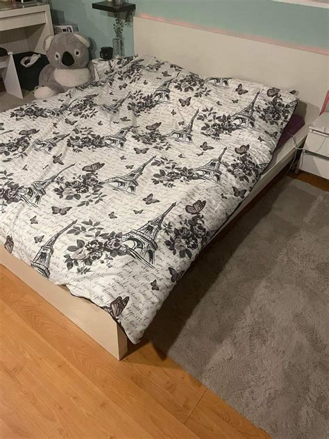 Łóżko Ikea malm 160 x 200 z materacem Szczecin Kijewo OLX pl