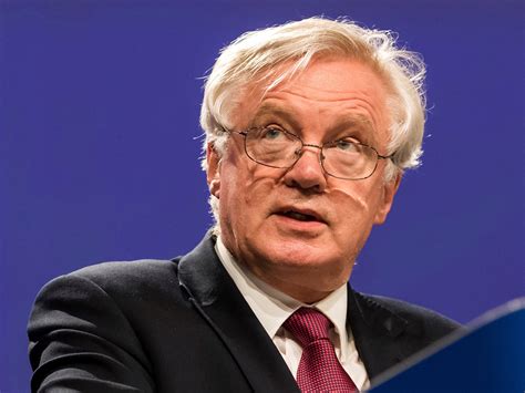 David Davis Brexit Secretary On Collision Course With Business Leaders Over Eu Single Market