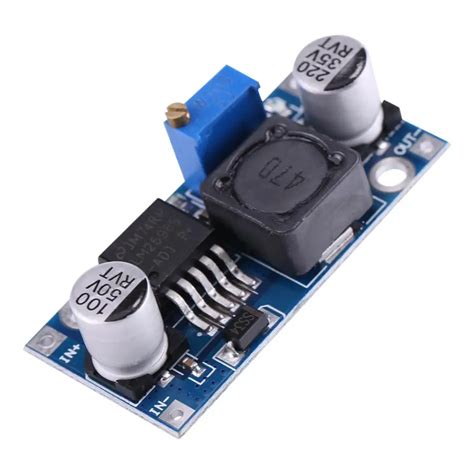 2PCS DC DC Adjustable Power Step Down Module Blue LM2596 Buck Converter