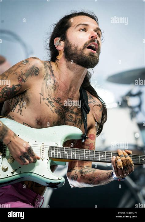 Biffy Clyro lead Sänger Simon Neil bei BBC Radio 1 s Big Weekend in