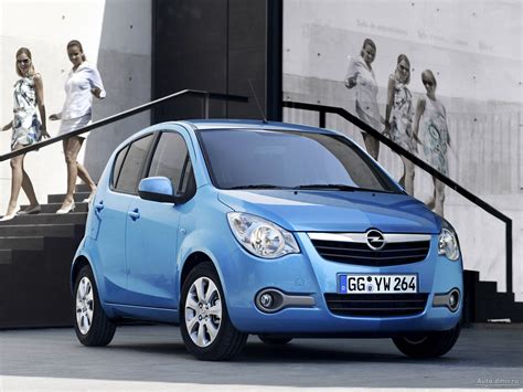 Opel Agila - расход топлива Опель Агила, клиренс, габариты ...