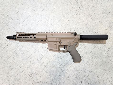 Aero Precision M4E1 FDE 8 AR 15 300BLK Or 10 5 5 56 Pistol