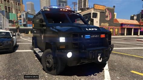 ELS LAPD Arjent Lenco Bearcat GTA5 Mods