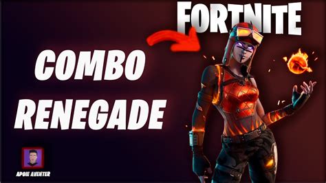 Renegada Flamejante Melhor Combo Tryhard Gameplay Arena Fortnite