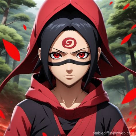 Sarada Uchiha on Two-Tailed Beast's Head | Stable Diffusion Online