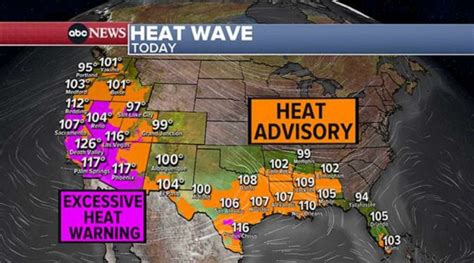 90 Million Americans Across 16 States From Washington To Florida Under Heat Alerts Abc News