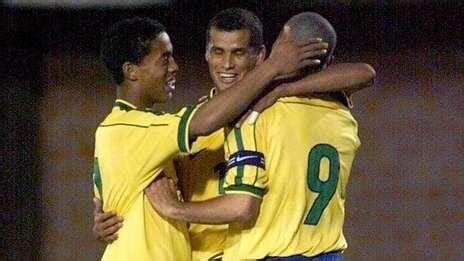 90s Football On Twitter Ronaldinho Rivaldo And Ronaldo 1999