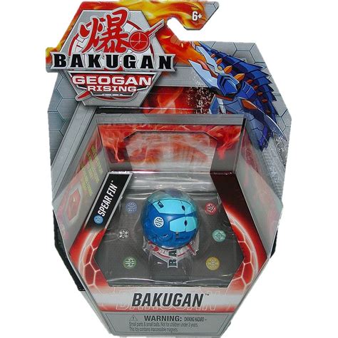 Bakugan Geogan Rising Aquos Spear Fin Baku Core Figure In 2022