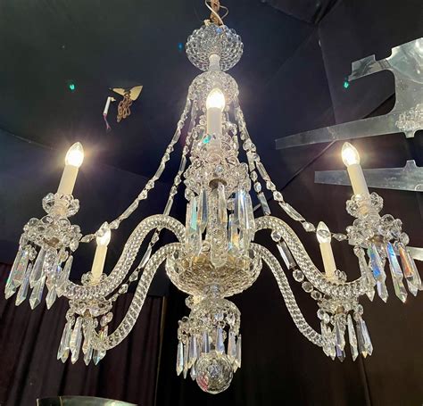 Lustre Cristal Maison Baccarat Paul Bert Serpette