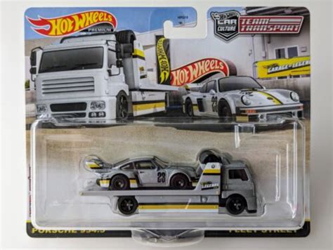 Hot Wheels Legends Porsche 934 5 Fleet Street Team Transport Must Read