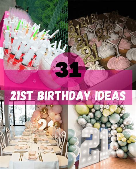 21st Birthday: 31 Ideas to Throw a Memorable Party