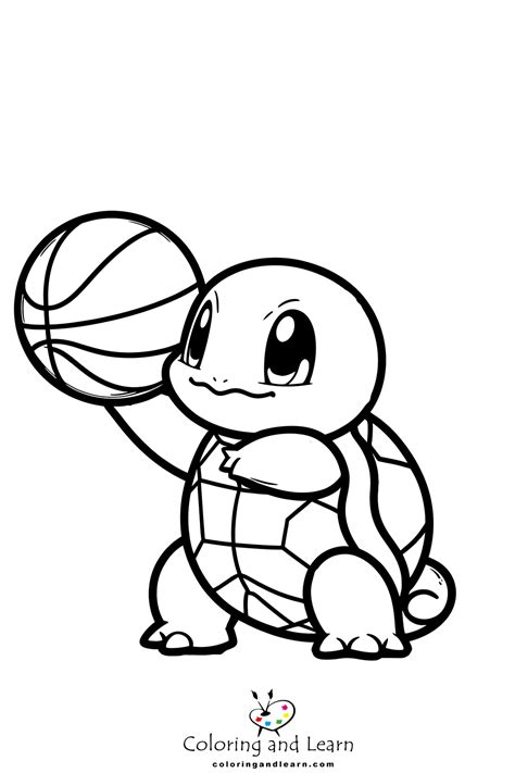 Squirtle Coloring Pages (FREE) (2025) - Coloring and Learn