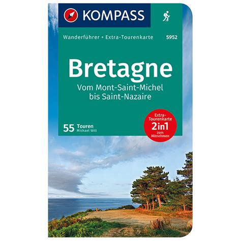 Kompass Bretagne Walking Guide Book Buy Online Alpinetrek Co Uk