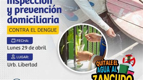 Inspecci N Y Prevenci N Domiciliaria Contra El Dengue Noticias