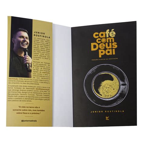 Devocional Café Deus Pai Junior Rostirola Manah Books