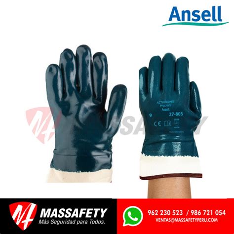 Guante Activarmr Hycron Ansell Precio Por Mayor Massafety