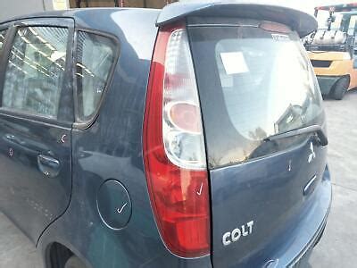 Mitsubishi Colt Rg Tailgate W Hump Lip Spoilered