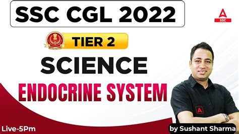 Ssc Cgl Tier Ssc Cgl Mains Science By Sushant Sharma Endocrine