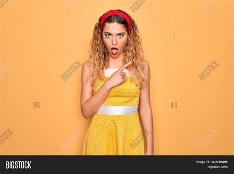 Beautiful Blonde Pin Image Photo Free Trial Bigstock