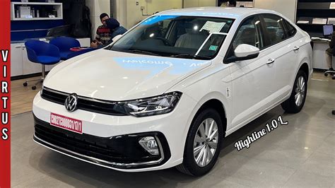 New Volkswagen Virtus Highline L Mt L White Colour