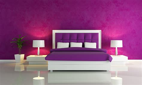 Purple Bedroom Colour Schemes