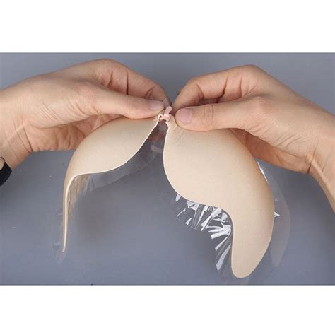 SAYFUT Push Up Nude Strapless And Backless Bra Nude Silicone Push Up Adhesive Bra Nude Push Ups