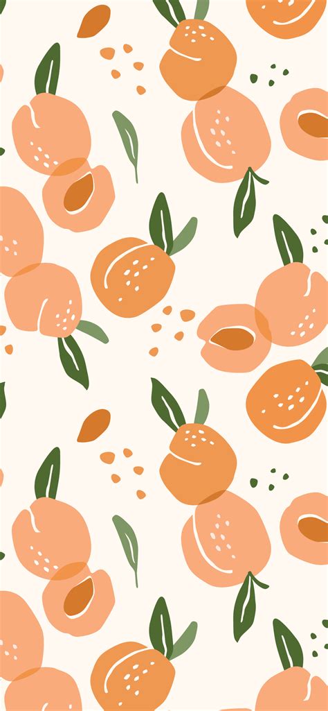 Peach aesthetic Peel and Stick Wallpaper or Non-pasted | Peach ...