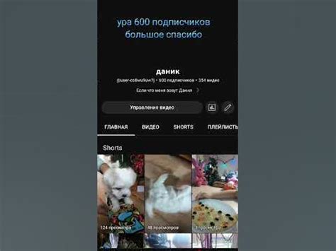 #ура 600 #подписчиков #большое #спасибо - YouTube
