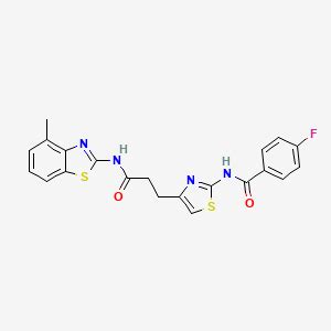 Fluoro N Methylbenzo D Thiazol Yl Amino Oxopropyl