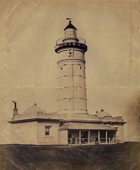 First Macquarie Lighthouse At Vaucluse In Eastern Sydney In C A