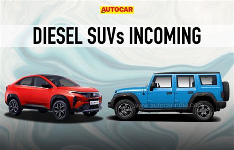 Upcoming diesel SUVs | Autocar India