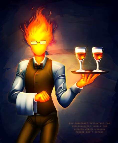 Speedpaint Grillby By Serpyra On Deviantart