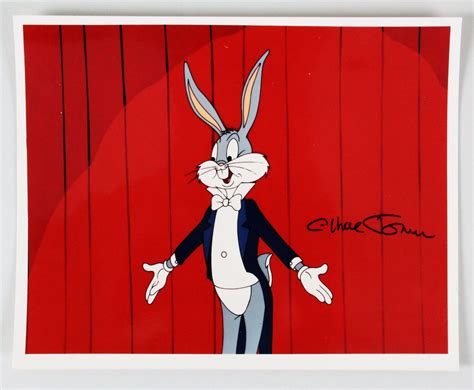 Chuck Jones Signed Photo Bugs Bunny - COA PSA/DNA | Memorabilia Expert