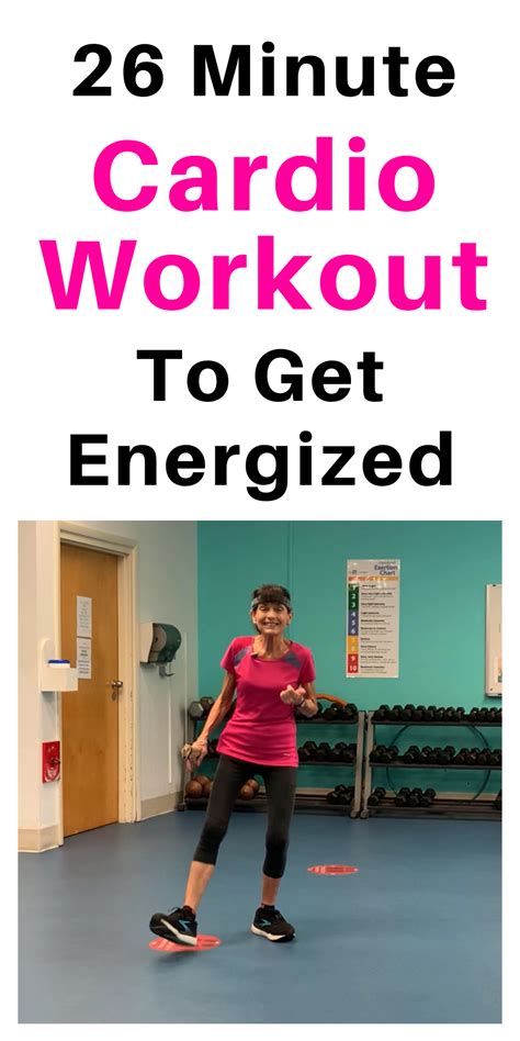 Fun Cardio Workout To Get Energized Fitness With Cindy