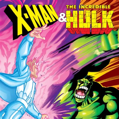 X Man Hulk Marvel Comics Series Comicscored