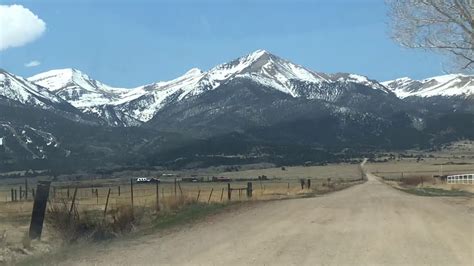 Sangre De Cristo Mountains In Custer County Colorado Youtube