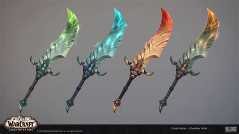 Cody Harder Shadowlands Weapons