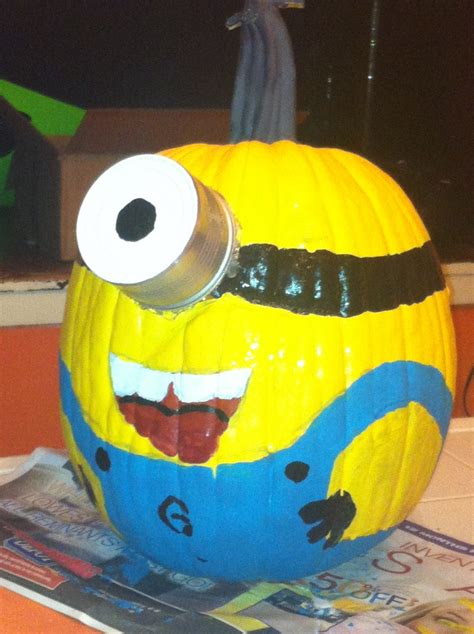 Halloween minion pumpkin | Happy birthday minions, Minion halloween ...