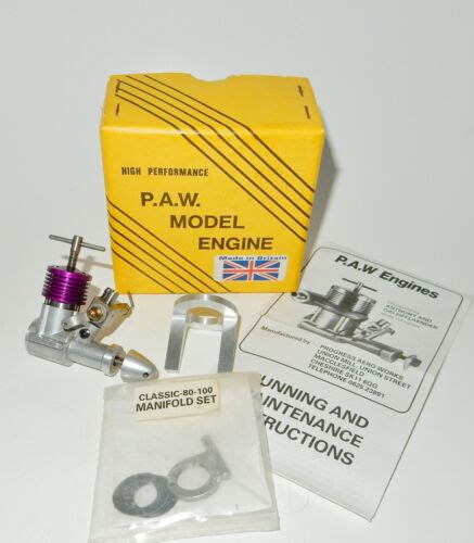 Paw High Torque Vintage 80 Classic Ball Bearing Diesel Model Airplane