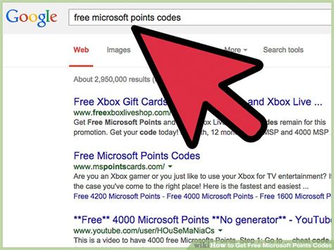 How To Get Free Microsoft Points Codes 10 Steps With Pictures