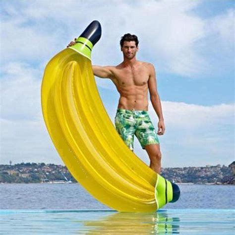 Banana Inflatable Water Floating Row Home Worth