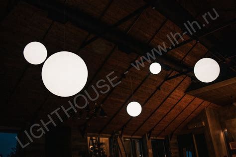 Подвесной LED шар 50 см - купить в Интернет магазине Lighthouse
