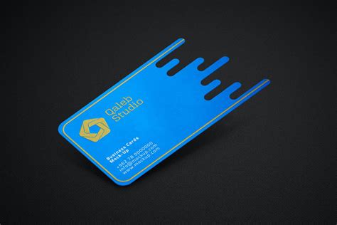 Die Cut Business Cards Templates