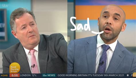 Piers Morgans Former Co Host Alex Beresford Responds To That Dramatic Good Morning Britain