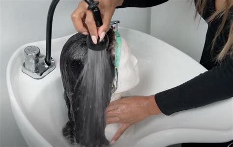 Glamour Feature How To Wash A Wig